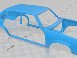 Chevrolet Malibu Classic Sedan 1979 Printable Car 3D Print Model