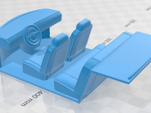 Chevrolet Malibu Classic Sedan 1979 Printable Car 3D प्रिंट मॉडल
