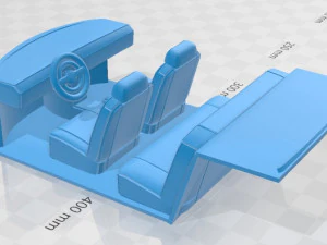 Chevrolet Malibu Classic Sedan 1979 Printable Car 3D Print Model