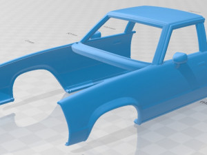 Chevrolet Malibu Classic Sedan 1979 Printable Car 3D प्रिंट मॉडल