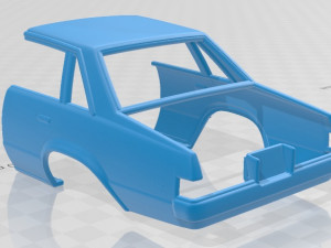Chevrolet Malibu Classic Sedan 1979 Printable Car 3D प्रिंट मॉडल