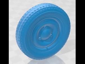 Citroen 2CV AZU Van Printable 3D Print Model