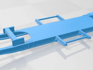 Citroen 2CV AZU Van Printable 3D Print Model