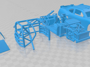 Chevrolet Camaro Nascar NAPA 2014 Printable Car Modèles 3D en vedette
