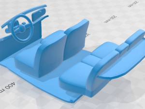 Citroen Traction Avant 1939 Printable Car Model do druku 3D