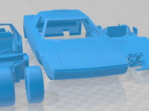 Ferrari 308 GT Rainbow 1976 Printable Car 3Dプリントモデル