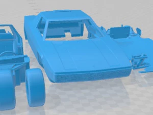 Ferrari 308 GT Rainbow 1976 Printable Car 3D Print Model