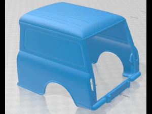 Austin Mini Van 1966 Printable 3D Print Model