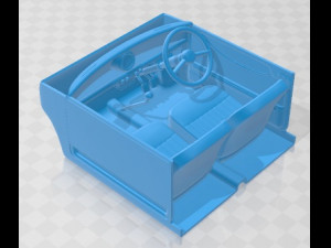 Austin Mini Van 1966 Printable 3D Print Model