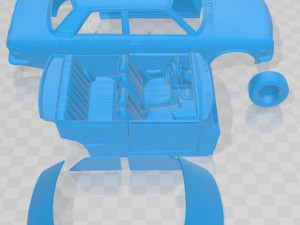 Datsun 510 1970 Printable Car Modelo de Impressão 3D