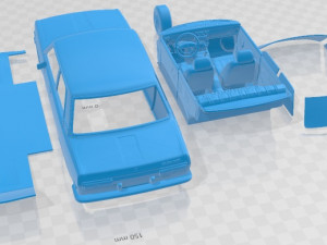 Datsun 510 1970 Printable Car Modelo de Impressão 3D