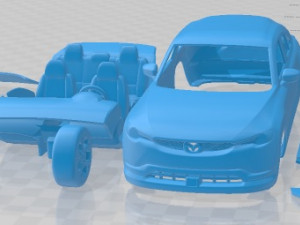 Mazda MX 30 2021 Printable Car Modelo de impresión 3D