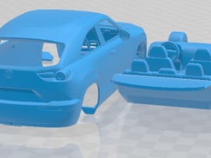 Mazda MX 30 2021 Printable Car Modelo de Impressão 3D