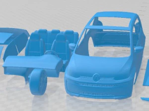 Volkswagen E UP 2019 Printable Car 3D Print Model