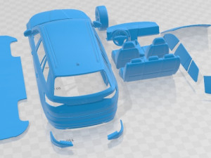 Skoda Kodiaq RS 2019 Printable Car 3D Принт Модель