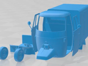 Piaggio P 501 Printable 3D Print Model