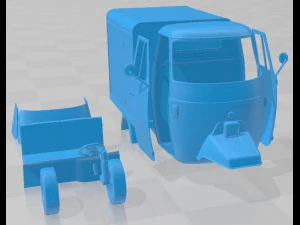 Piaggio P 501 Printable 3D Print Model