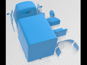 Piaggio P 501 Printable 3D प्रिंट मॉडल