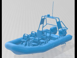 Speed Boat Printable 3D प्रिंट मॉडल