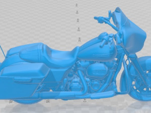 Harley Davidson Street Glide Special 2018 Printable Motorbike 3D printmodel in Automotive 3DExport