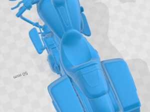 Harley Davidson Street Glide Special 2018 Printable Motorbike 3D-Druckmodell