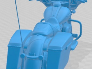 Harley Davidson Street Glide Special 2018 Printable Motorbike 3D-Druckmodell