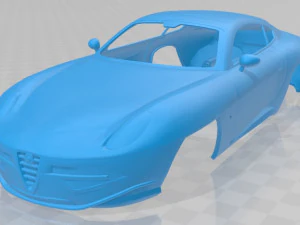Carrozzeria stampabile Alfa Romeo Disco Volante 2013 Modello di stampa 3D