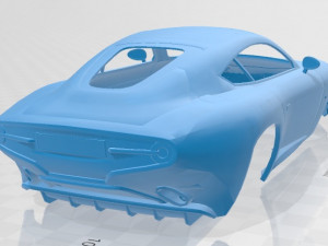 Alfa Romeo Disco Volante 2013 Printable Body Car 3D Baskı Modeli