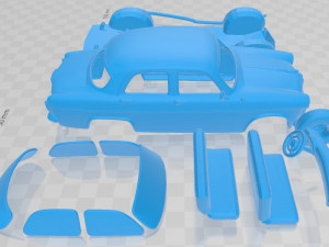 Alfa Romeo Giulietta Berlina 1955 Printable Car 3D 打印模型