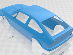 Alfa Romeo Sprint 1976 Printable Body Car 3Dプリントモデル