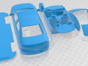 Chery A3 J3 Sedan 2014 Printable Car 3Dプリントモデル