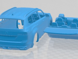 Volkswagen Atlas Basecamp 2021 Printable Car 3Dプリントモデル
