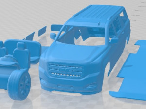 GMC Yukon 2014 Printable Car 3D Print Model