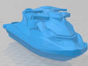 Hydrocycle Sea Doo GTR 230 Printable 3D Print Model