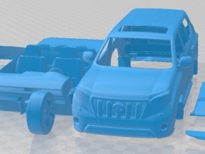Toyota Land Cruiser 2014 Printable Car 3D-printmodel