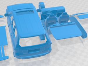 Toyota Land Cruiser 2014 Printable Car Modèles 3D en vedette