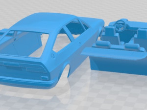 Alfa Romeo Sprint 1976 Printable Car 3Dプリントモデル