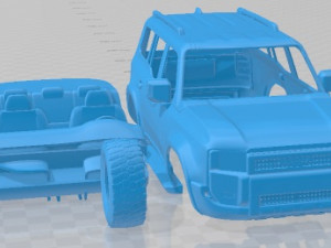 Toyota Land Cruiser 250 First Edition 2024 Printable Car 3D-Druckmodell