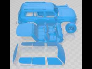 Toyota Land Cruiser 250 First Edition 2024 Printable Car 3D-Druckmodell