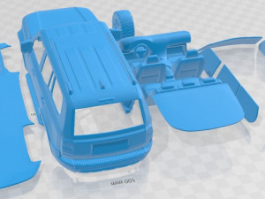 Toyota Land Cruiser 250 First Edition 2024 Printable Car 3D-Druckmodell