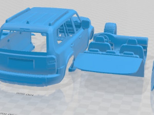 Toyota Land Cruiser 250 First Edition 2024 Printable Car 3D-Druckmodell