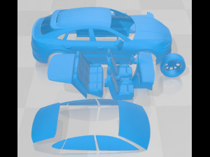 Porsche Cayenne E-Hybrid Coupe 2024 Printable Car 3D Print Model