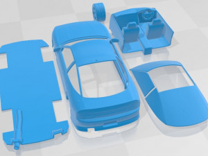 Nissan 180SX Printable Car Modèles 3D en vedette
