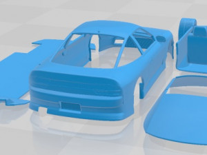 Nissan 180SX Printable Car Modèles 3D en vedette
