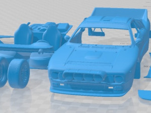 Lancia Rally 037 WRC 1983 Printable Car 3D-Druckmodell