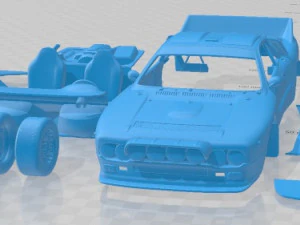 Lancia Rally 037 WRC 1983 Автомобиль для печати 3D Принт Модель