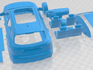 MG Hs 2018 Printable Car 3D Print Model