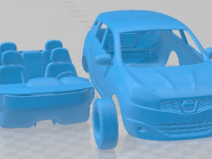 Nissan Qashqai 2010 Printable Car 3D Baskı Modeli