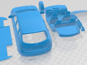 Nissan Qashqai 2010 Printable Car 3D Baskı Modeli