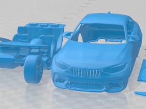 M2 Competition 2019 Printable Car 3D Print Model